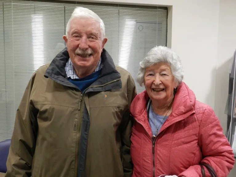 LBC 1936 couple Alistair and Margaret at the WTCRF