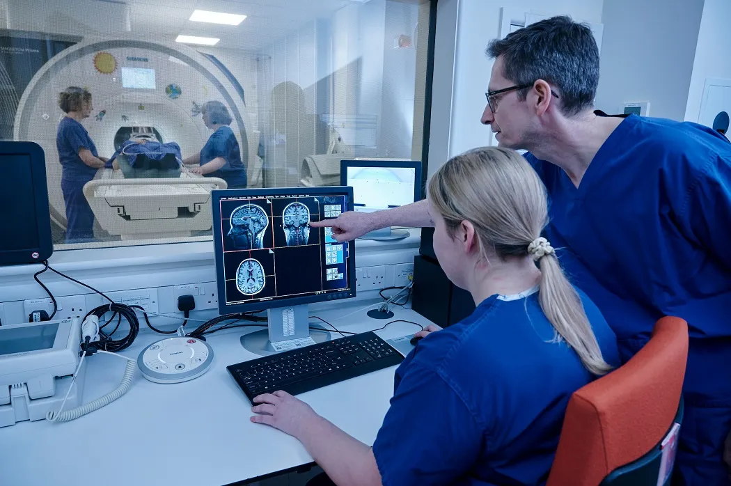 The Edinburgh Imaging Facility RIE with Edinburgh Imaging radiographers and Professor James Boardman. Images courtesy of Maverick Photo Agency.