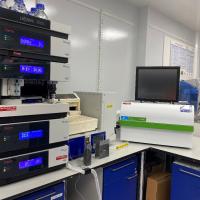 picture of Gamma counter (right hand side) and radio-HPLC (left hand side) used for radiometabolite studies. 