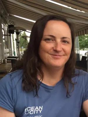 A photograph of Dr Claire Tochel