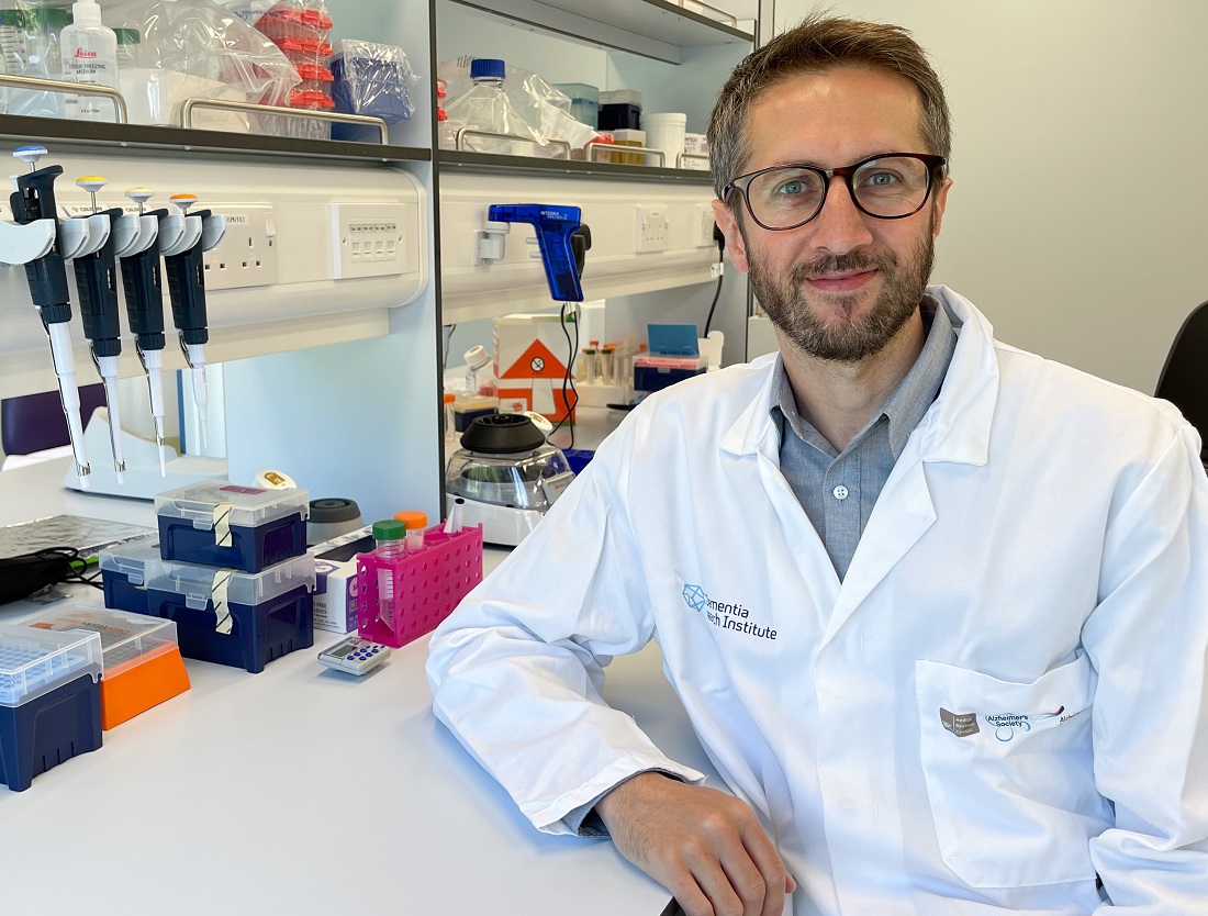 Dr Axel Montagne, Group Leader at UK DRI at Edinburgh