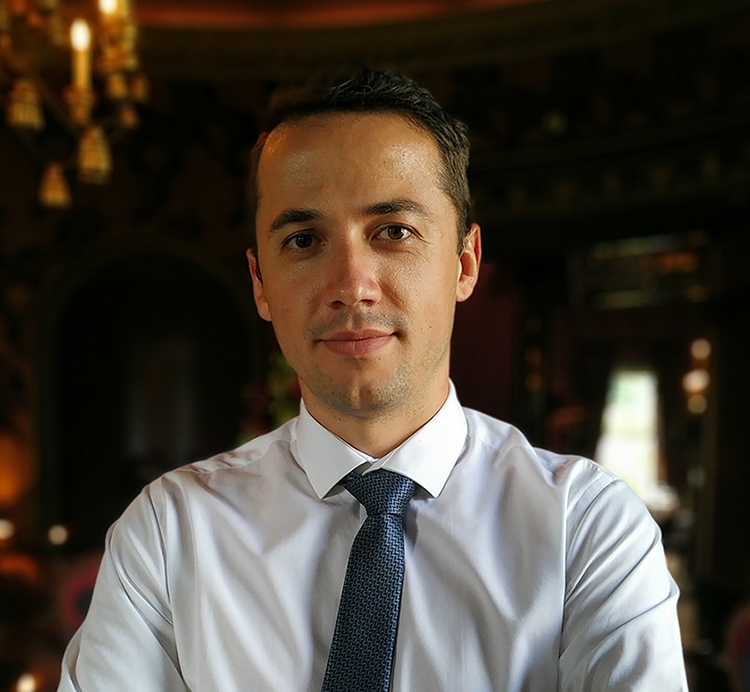 Dr Evangelos Tzolos, Clinical Research Fellow