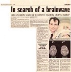 Edinburgh Evening News, newspaper clipping